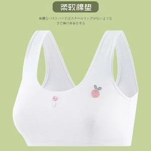 Áo bra cho bé gái cấp 1, cấp 2 chất liệu lưới lạnh thông hơi kháng khuẩn 33-45kg