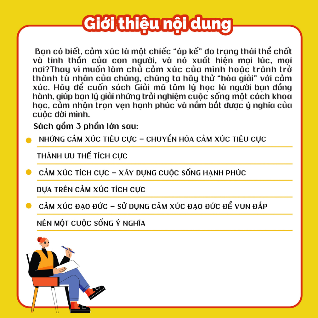 Sách - Giải Mã Tâm Lý Học - Nhận Diện Và Kiểm Soát Cảm Xúc Tiêu Cực - Tiên Phong Books