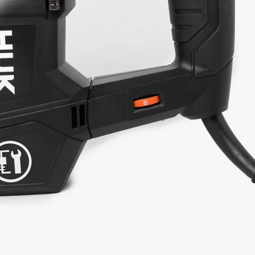 Máy Đục Bê Tông HUKAN G3-HUK32 (Gen3) | Công Suất 1500W – Lực Đập 6J – 4350BPM – Kèm 5 Mũi – Dây 5m – BH 12 Tháng