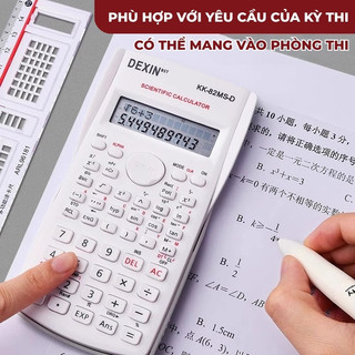 Máy Tính Khoa Học Dexin 240 Chức Năng - Máy Tính Cầm Tay Đa Năng Cho Học Sinh Giải Toán Phức Tạp
