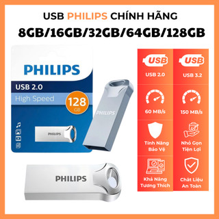 USB PH 128GB/64GB/32GB/16GB/8GB BH – Vỏ Kim Loại Mini Chống Nước Siêu Bền
