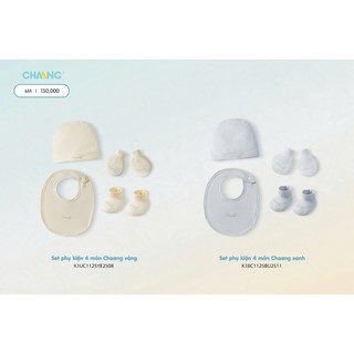Chaang AW2025 BST full Set phụ kiện 4 món Chaang cho bé