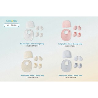 Chaang AW2025 BST full Set phụ kiện 4 món Chaang cho bé
