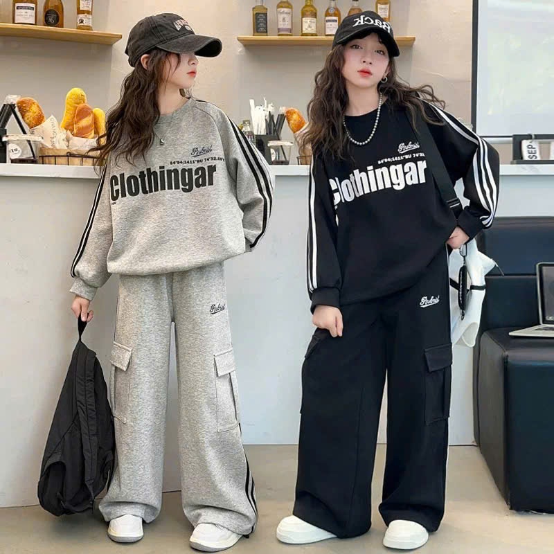 Set áo Clothingar kèm quần túi hộp cho bé gái size đại BEESHOP D25063