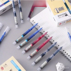 50 Bút Bi G03, Mực nhanh khô, ngòi kim 0.5mm có 3 màu mực : xanh, đen, đỏ dành cho hs,sv và văn phòng.