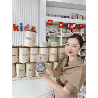 Hộp đựng cơm giữ nhiệt 3 tầng dùng được lò vi sóng ,Hộp cơm trưa văn phòng cách nhiệt  bằng thép không gỉ tặng kèm