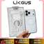 Ốp Lưng LIKGUSCRYSTAL Viền Dẻo Chống Sốc - Tích Hợp Sạc Từ Tính Tiện Lợi cho iP 17/16/15 Series