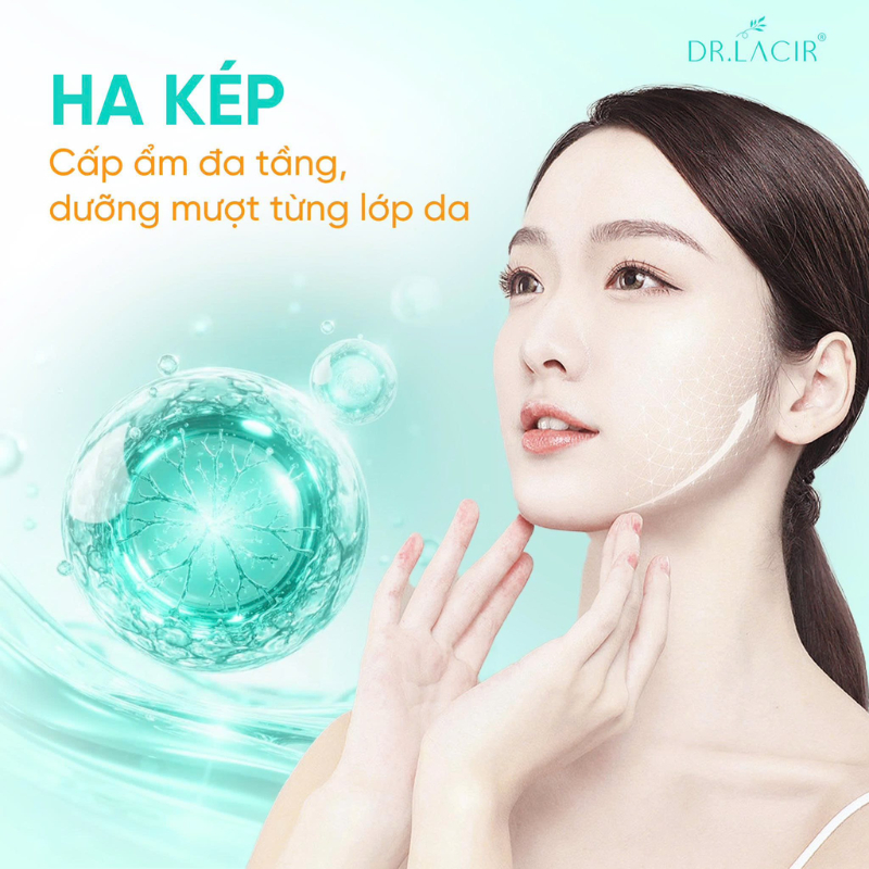 Kem Bọt Nước Căng Bóng DR.LACIR - Dưỡng Ẩm, Sáng da (40gr)