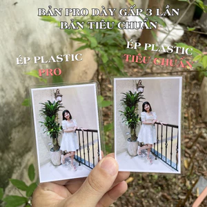 IN ẢNH 1K 6X9 ( COMBO 20 ẢNH ) theo yêu cầu ép plastic tràn viền cực đẹp và sắc nét