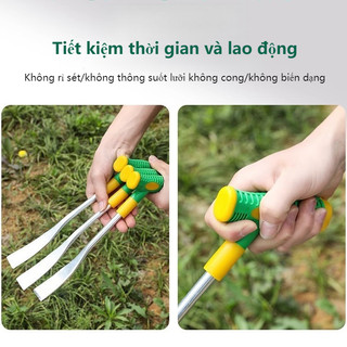 Xẻng Cầm Tay Inox Chất Lượng Cao - Dụng Cụ Làm Vườn Bền Bỉ Đào Đất Nhổ Cỏ Dễ Dùng
