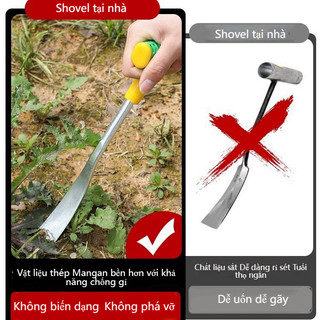 Xẻng Cầm Tay Inox Chất Lượng Cao - Dụng Cụ Làm Vườn Bền Bỉ Đào Đất Nhổ Cỏ Dễ Dùng