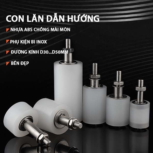 Con lăn cổng lùa | Bánh xe lăn dẫn hướng nhập khẩu | Shopee Việt Nam