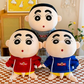 Thú bông nhân vật Shin-chan mặc áo hoodie, kho xuất hàng tại Hà Nội
