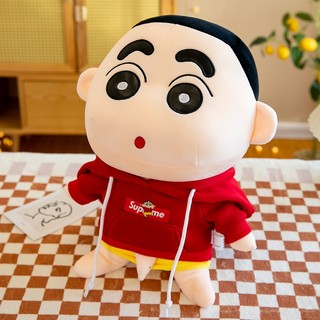Thú bông nhân vật Shin-chan mặc áo hoodie, kho xuất hàng tại Hà Nội