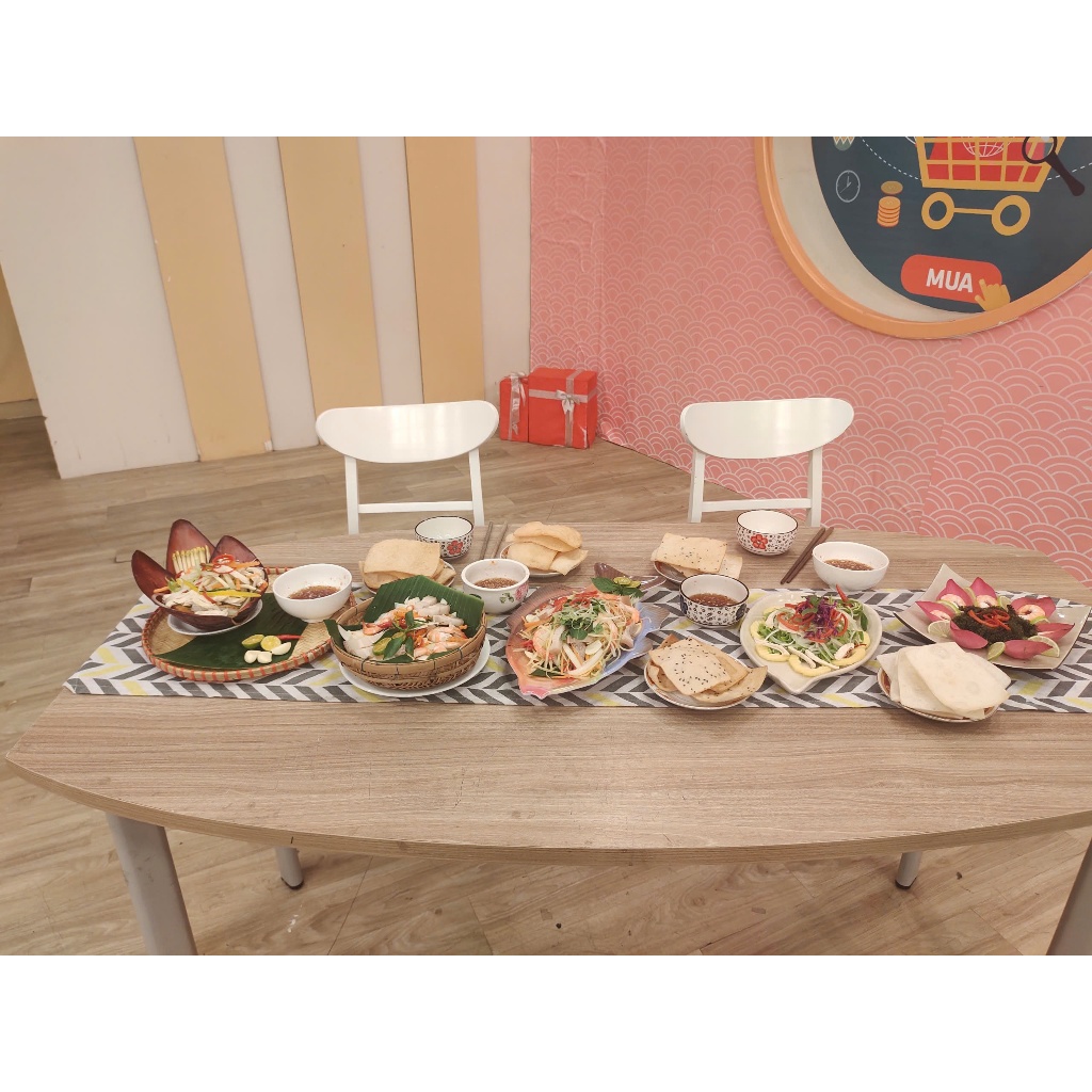 Bánh Phồng chay (Vị khoai môn)500G Đặc Sản Năm Căn _ Cà Mau