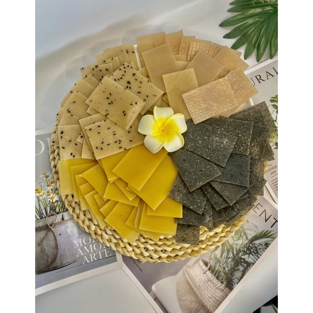 Bánh Phồng chay (Vị chuối) 500G Đặc Sản Năm Căn _ Cà Mau
