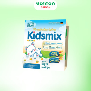 Váng Sữa Dinh Dưỡng Kidsmix Cho Bé Từ 6 Tháng NK Châu Âu Thơm Ngon Giúp Bé Phát Triển Toàn Diện