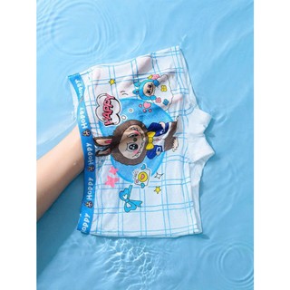 [S04 Su lạnh Labubu mới] Combo 4 quần chíp đùi bé gái, chip cho bé gái chất liệu su lạnh thông hơi 11-42kg