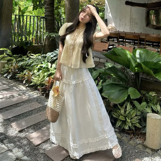 Ngọc Anh Clothing - Áo kiểu babydoll in hoa nhí xinh xắn