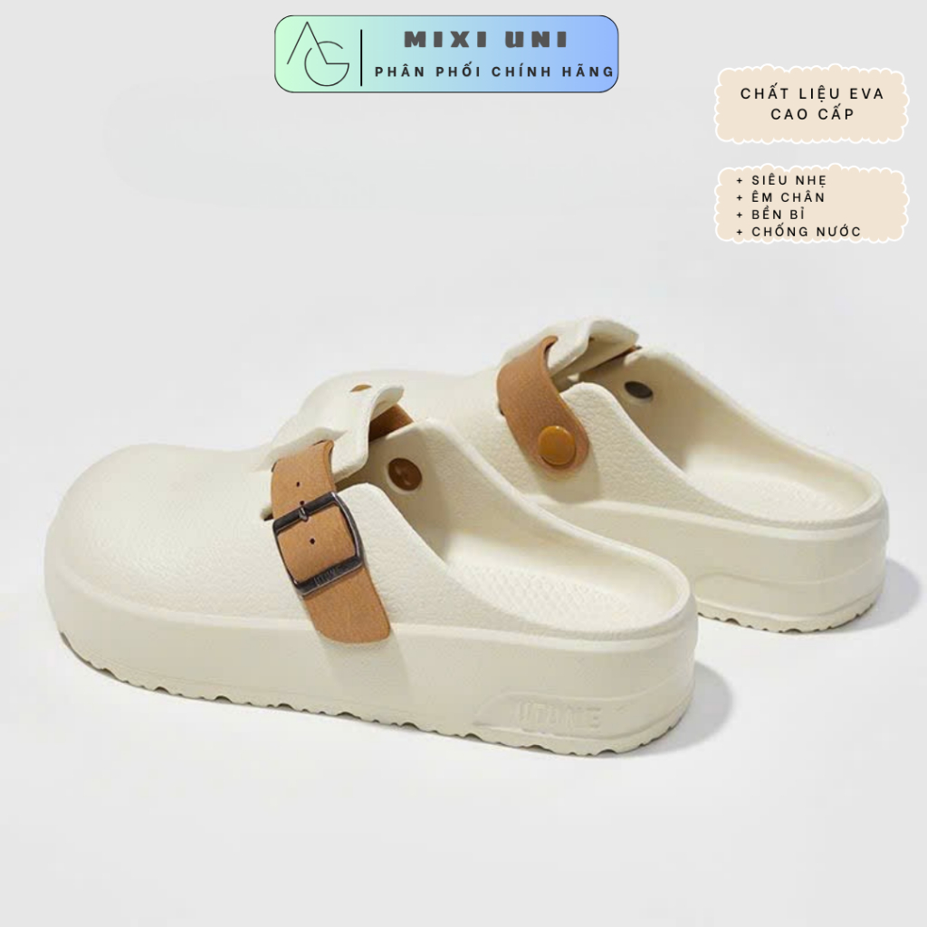 Dép sục nữ EVA cao cấp, siêu nhẹ chuẩn form, đế êm cao 3,5 CM chống trượt chống nước – loại 1 Quảng Châu !