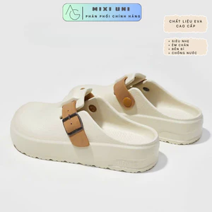 Dép sục nữ EVA cao cấp, siêu nhẹ chuẩn form, đế êm cao 3,5 CM chống trượt chống nước – loại 1 Quảng Châu !