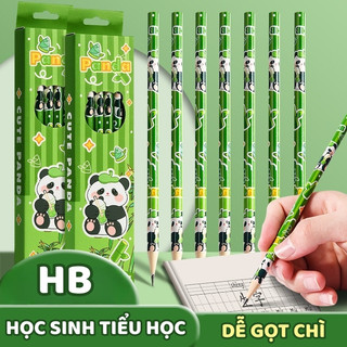 Bút Chì HB Panda Dễ Thương, Dễ Gọt, Đầu Chì Dễ Gọt, Viết Mượt , Phù Hợp Cho Bé Tiểu Học Và Trung Học