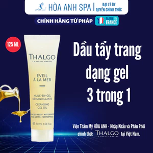 Dầu tẩy trang dạng gel THALGO Cleansing Gel Oil làm sạch và nuôi dưỡng da 125ml