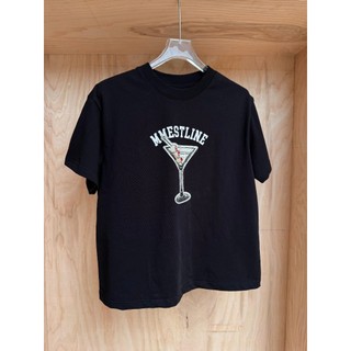 Áo thun MMESTLINE "COCKTAIL" form Boxy chất liệu Premium Cotton in lụa Trame
