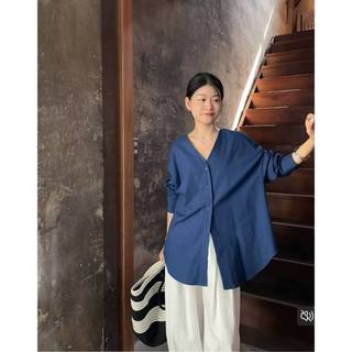 𝗩𝗶𝗮𝗻  - |LY LINEN| - Áo sơ mi linen