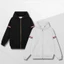 Áo Khoác Hoodie Zip Dây Đỏ Nón 2 lớp Chất Nỉ Chân Cua Dày Dặn, Áo Hoodie Nam Nữ Basic Phối Sọc Tay Siêu Hot
