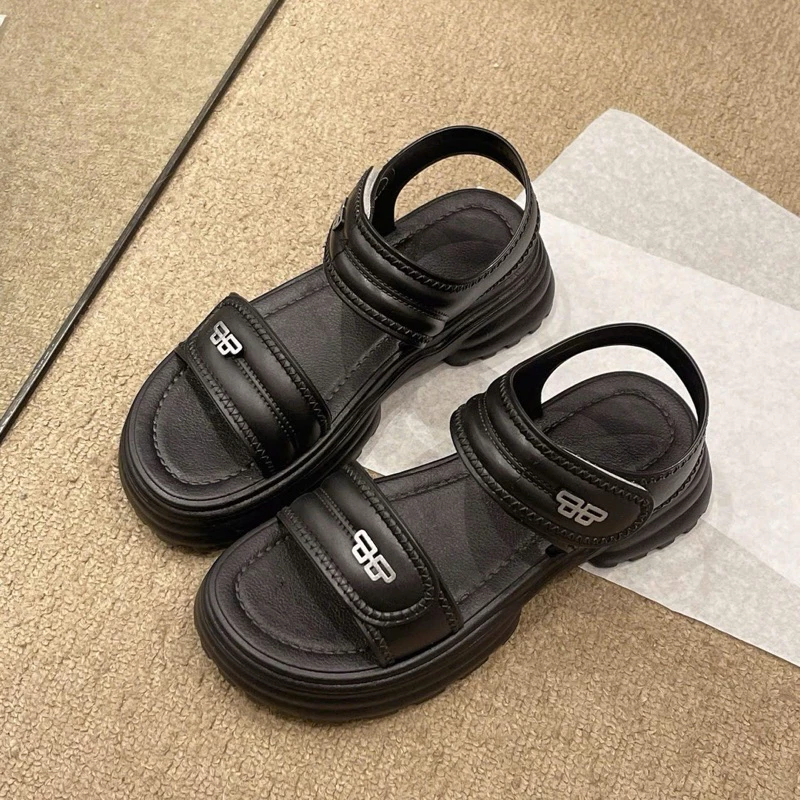 [Peinn] Sandal chiến binh cao 5cm đi học đi chơi QV66