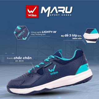 Giày Pickleball, Cầu Lông Maru Chính Hãng,Đệm Đế Đàn Hồi, Êm Ái, Bền Bỉ, Siêu Nhẹ