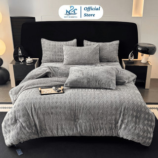 Chăn lông thỏ M2T BEDDING phiên bản Premium - sang trọng quý phái cân nặng 4,5kg kích thước 2mx2m3