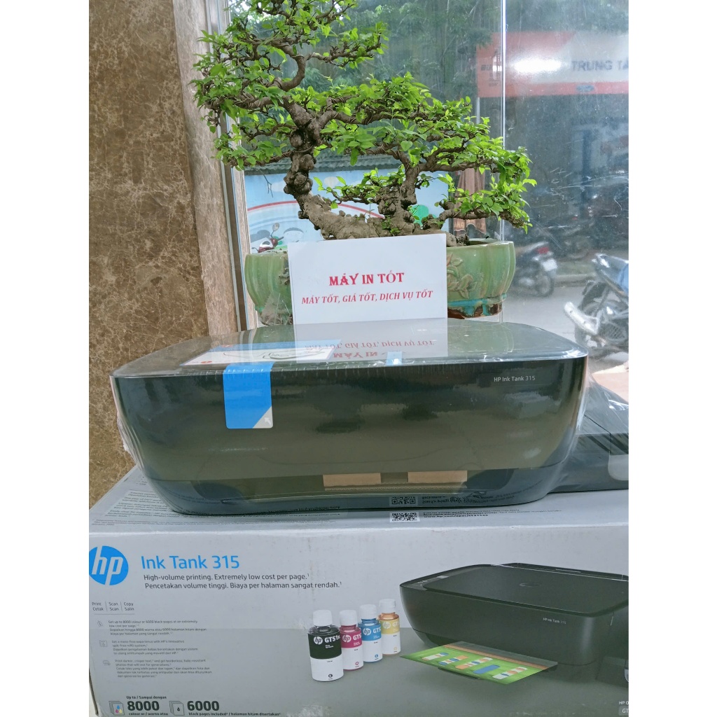 Máy In Phun Màu HP Inktank 315 AiO (H) - Máy In Tốt