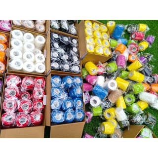 Băng keo thể thao Hộp 24 cuộn Loại 1, băng quấn cổ chân cao su non cuốn cổ tay hạn chế chấn thương thể thao