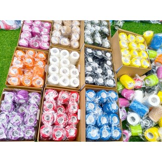 Băng keo thể thao Hộp 24 cuộn Loại 1, băng quấn cổ chân cao su non cuốn cổ tay hạn chế chấn thương thể thao