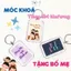 Móc Khóa Thông Điệp Tặng Bố Mẹ – Gửi Lời Yêu Thương, Lưu Giữ Kỷ Niệm, Quà Tặng Gia Đình Ý Nghĩa