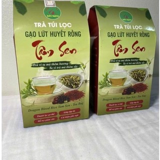 Trà Gạo lứt tâm sen , giúp lợi sữa cho mẹ sau sinh , giúp sáng mắt , tăng cường thị lực, chống mất nước do tiêu chảy