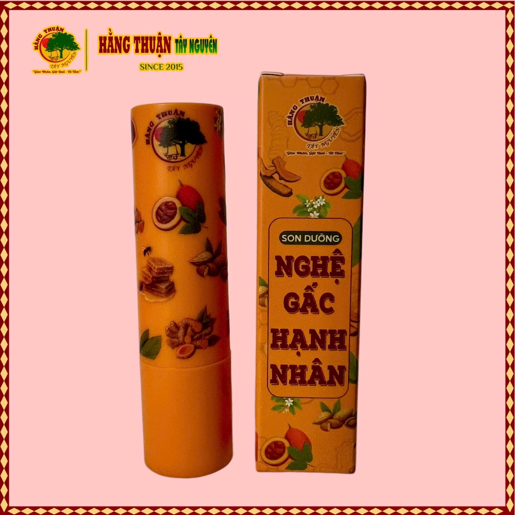 Son Dưỡng Gấc Hạnh Nhân Handmade