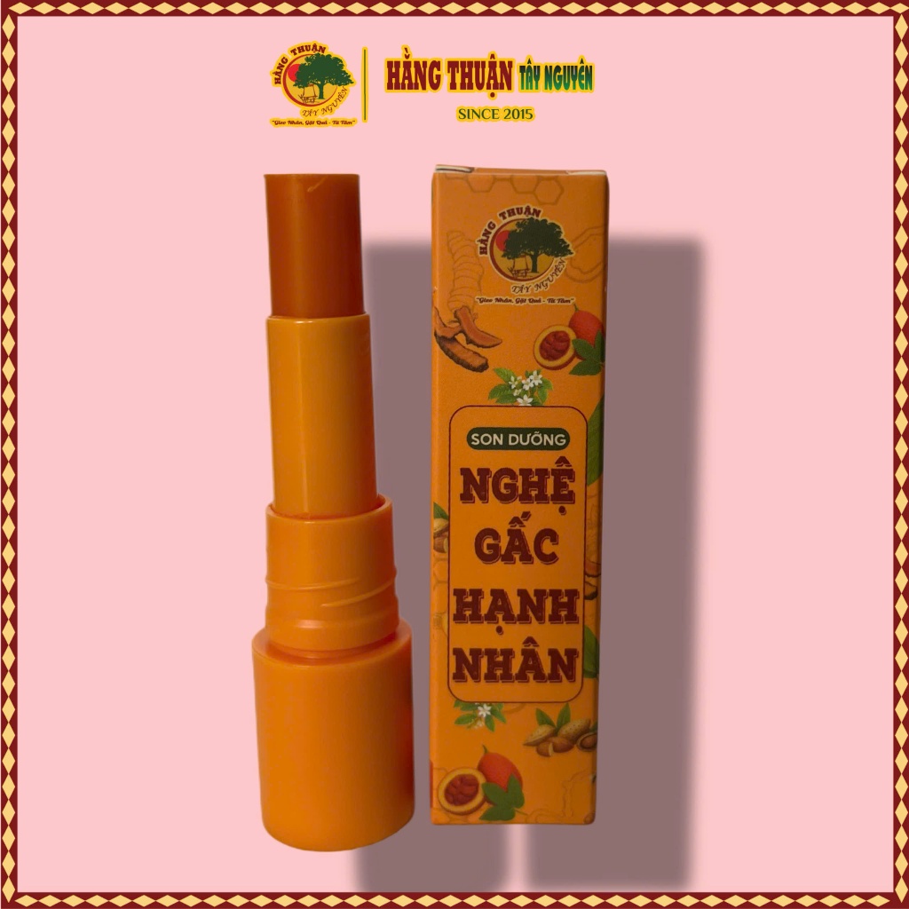 Son Dưỡng Gấc Hạnh Nhân Handmade