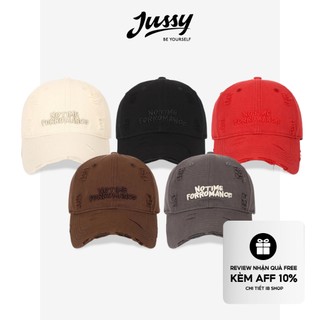 Mũ Lưỡi Trai Mài Rách NOTIME Streetlife Jussy Official Nón Kết Quảng Châu Form Đứng Dày Dặn Unisex GenZ Size To 60-62cm