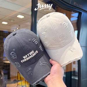 Mũ Lưỡi Trai Mài Rách NOTIME Streetlife Jussy Official Nón Kết Quảng Châu Form Đứng Dày Dặn Unisex GenZ Size To 60-62cm