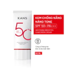 KANS Combo 7 Món Dưỡng Da Chống Lão Hóa Kem Chống Nắng & Kem Nâng Tông Sữa Rửa Mặt - Toner - Lotion - Serum - Cream — ảnh 4