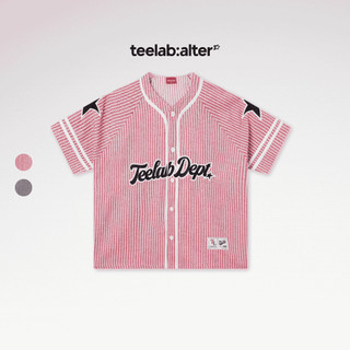 Áo Tay Teelab Kid Sọc Jersey Áo Sơ Mi Sọc Mẫu Đồng Hồ Thương Hiệu Địa Phương Unisex SS080
