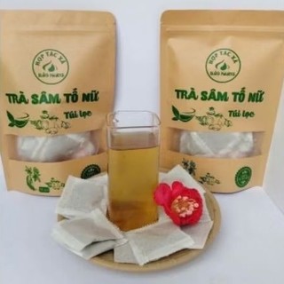 túi 50 gói Trà Sâm tố nữ Bảo Khang, giúp cân bằng nội tiết tố nữ, mờ nám , tàn nhang, bổ huyết, dưỡng nham , giảm mụn