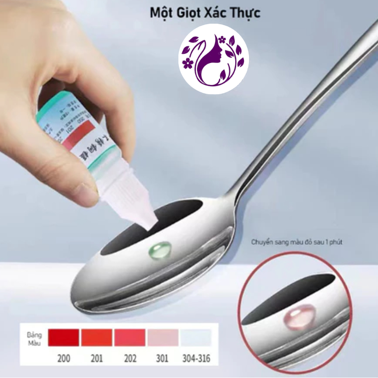 Dung Dịch Kiểm Tra So Sánh Inox Không Gỉ 304 và Các Loại Inox Thường