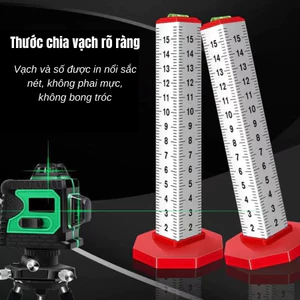 Thước cân bằng ngang bản nâng cấp kết hợp nivo cân bằng, có nam châm (mẫu mới) khositungduong