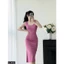 Đầm Body sát nách xẻ cạnh A2496
