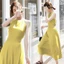 Đầm yếm Maxi 3 màu xanh - đỏ - vàng A1287