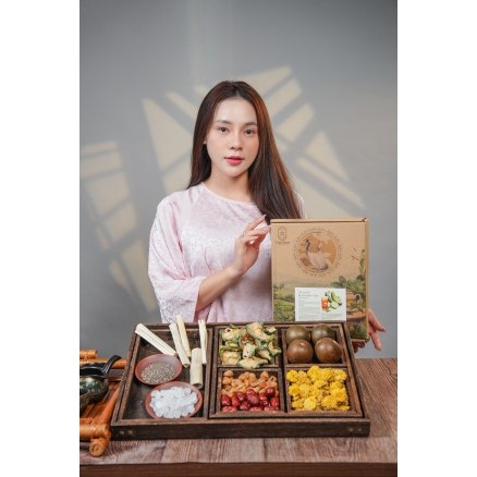 Trà Sâm Bí Đao Hạt Chia Thảo Thơm – Sấy Lạnh, Set Nấu 5 Lít
